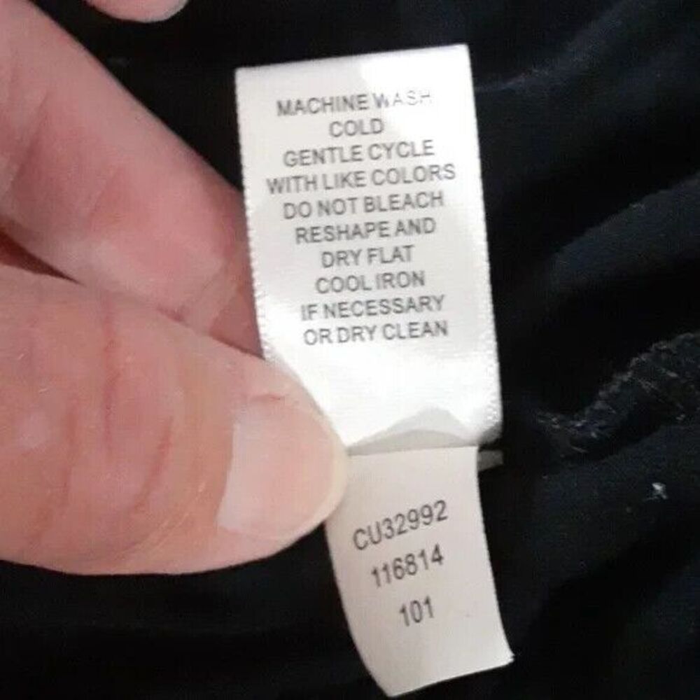 Cupio size medium black cold shoulder dress * - Picture 15 of 15